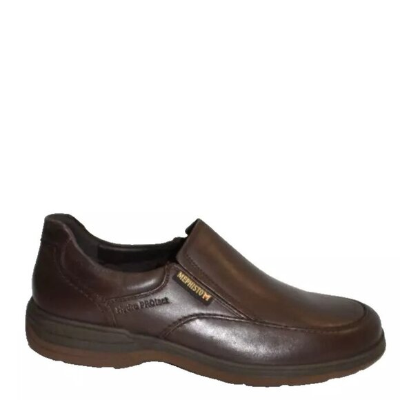 New! Mephisto Davy Slip On Loafer Brown Size 8 DD435